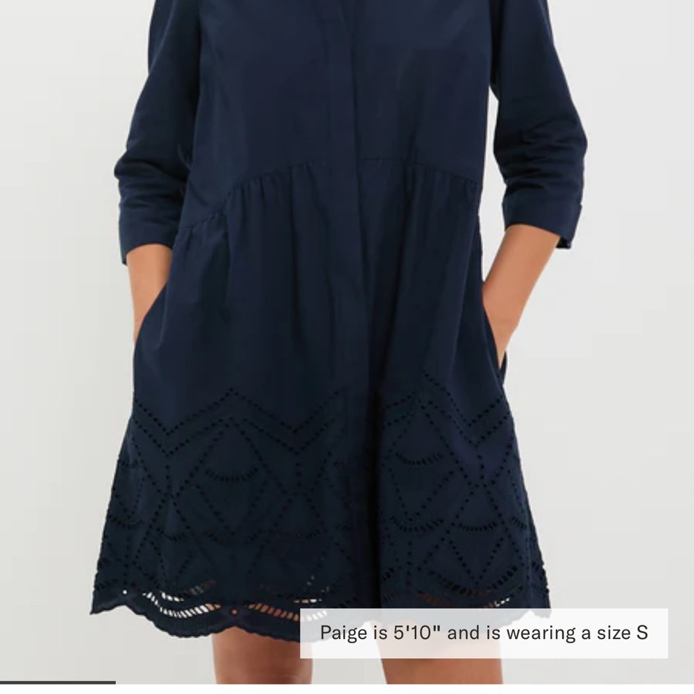 Tuckernuck navy eyelet